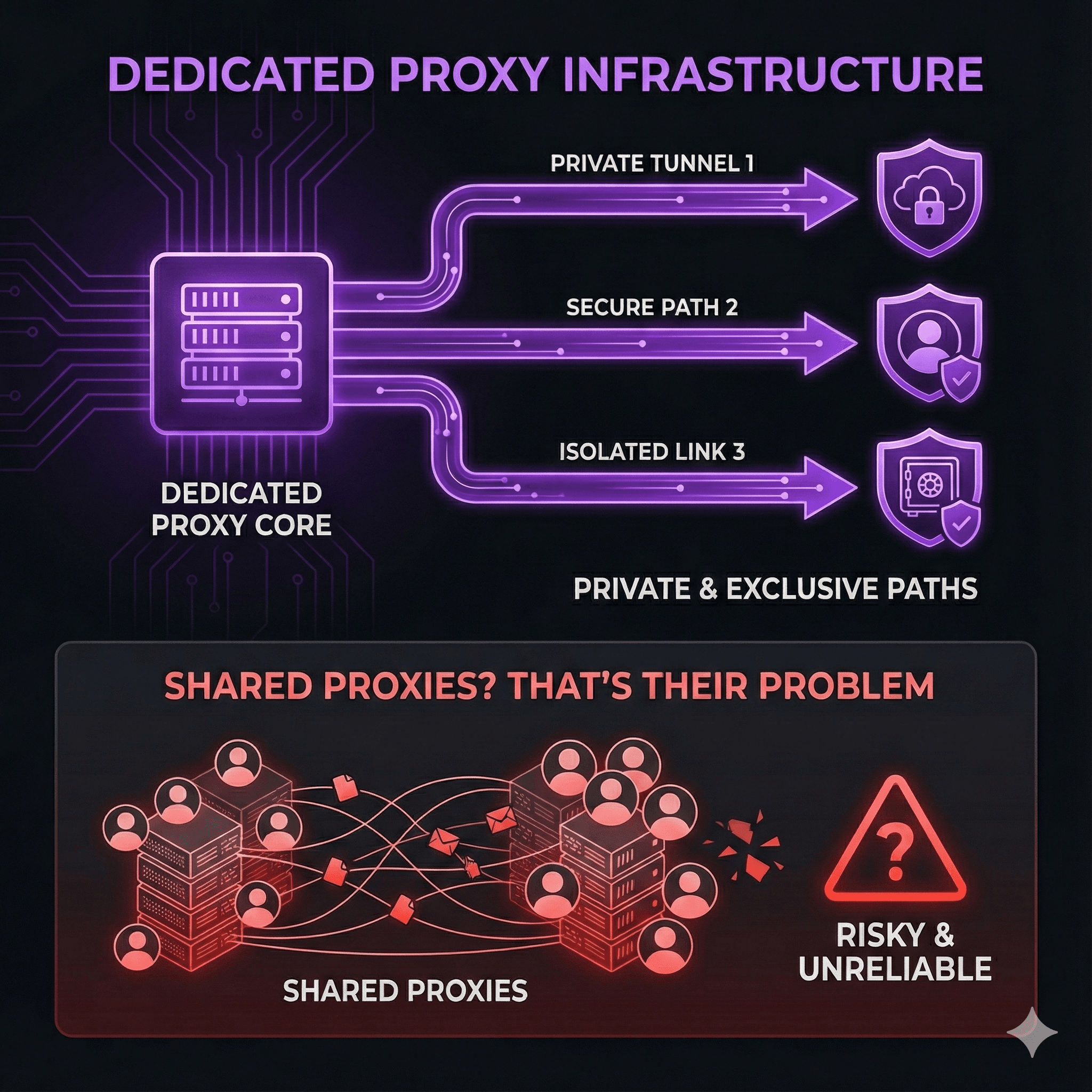Dedicated Proxy Infrastructure