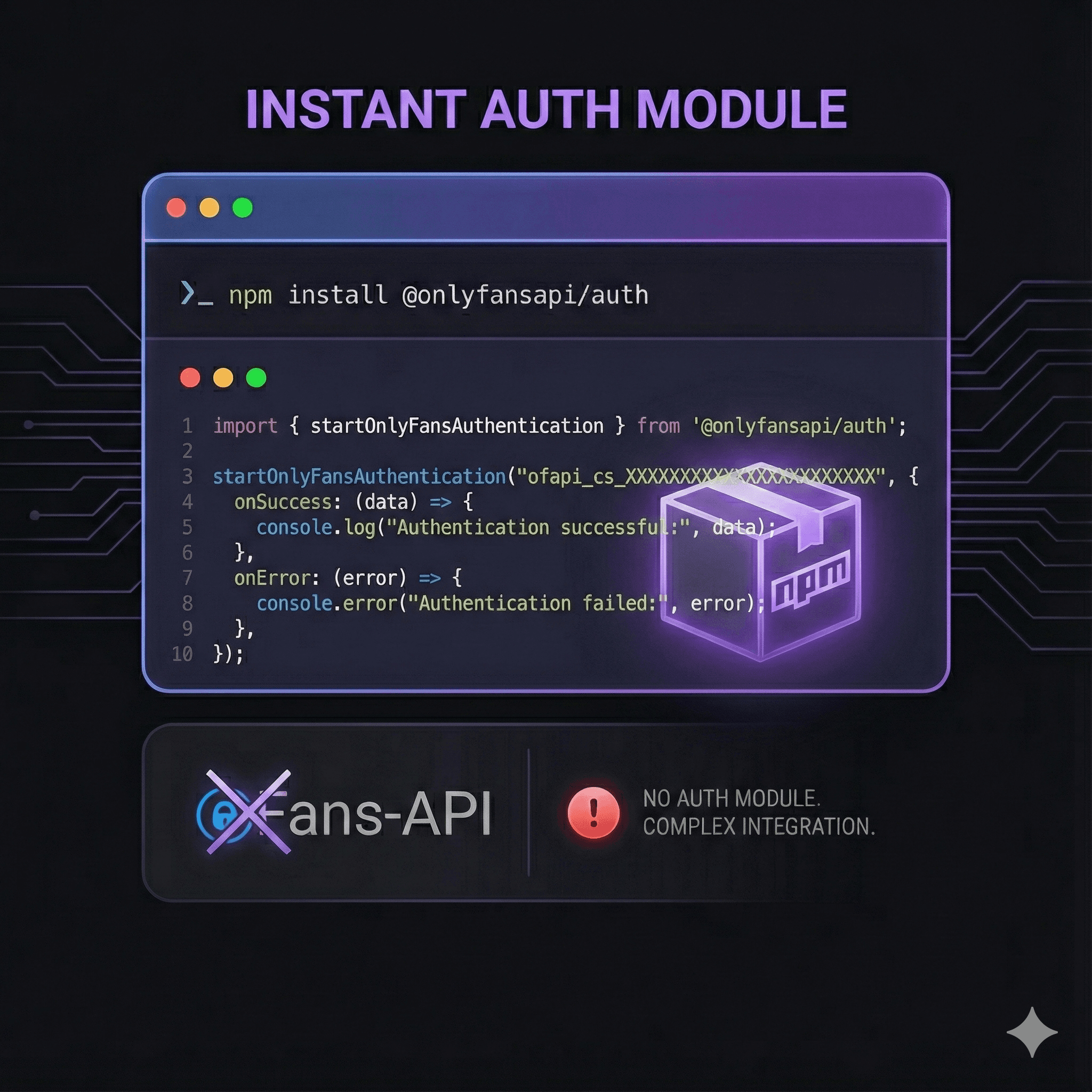 Instant Auth Module