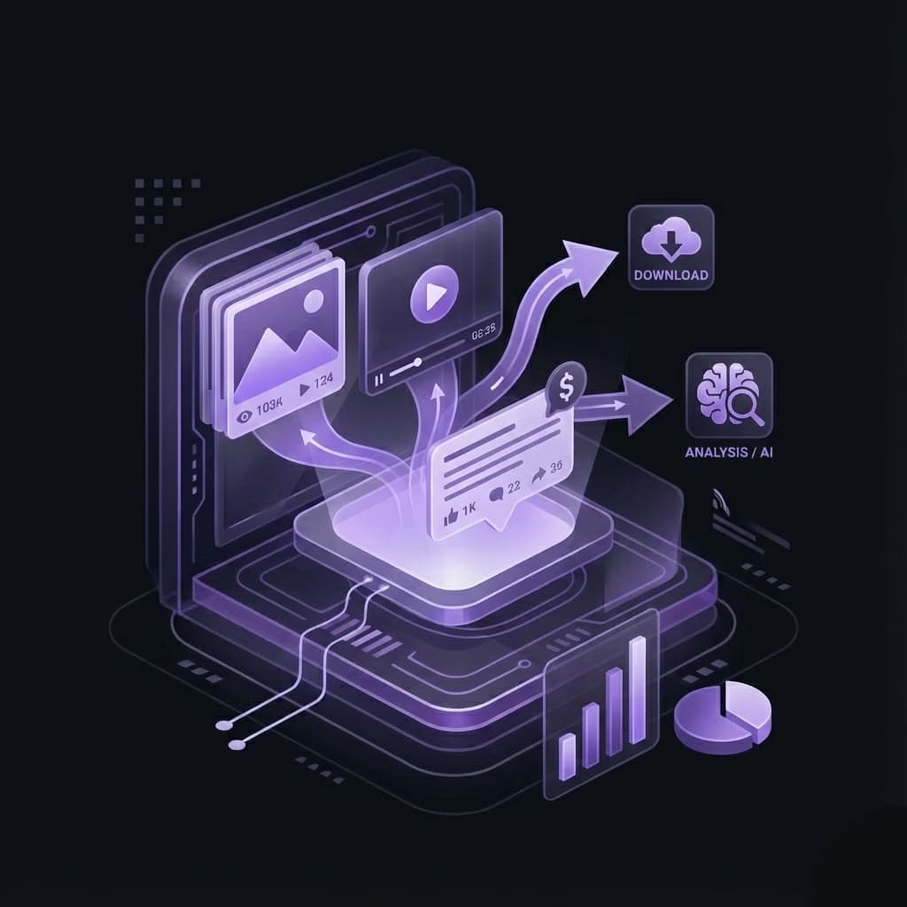 Media export illustration