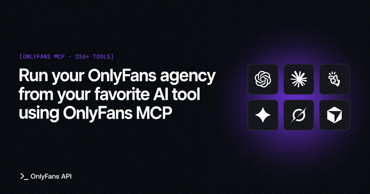 Run your OnlyFans agency from Claude — OnlyFansAPI MCP | OnlyFans API